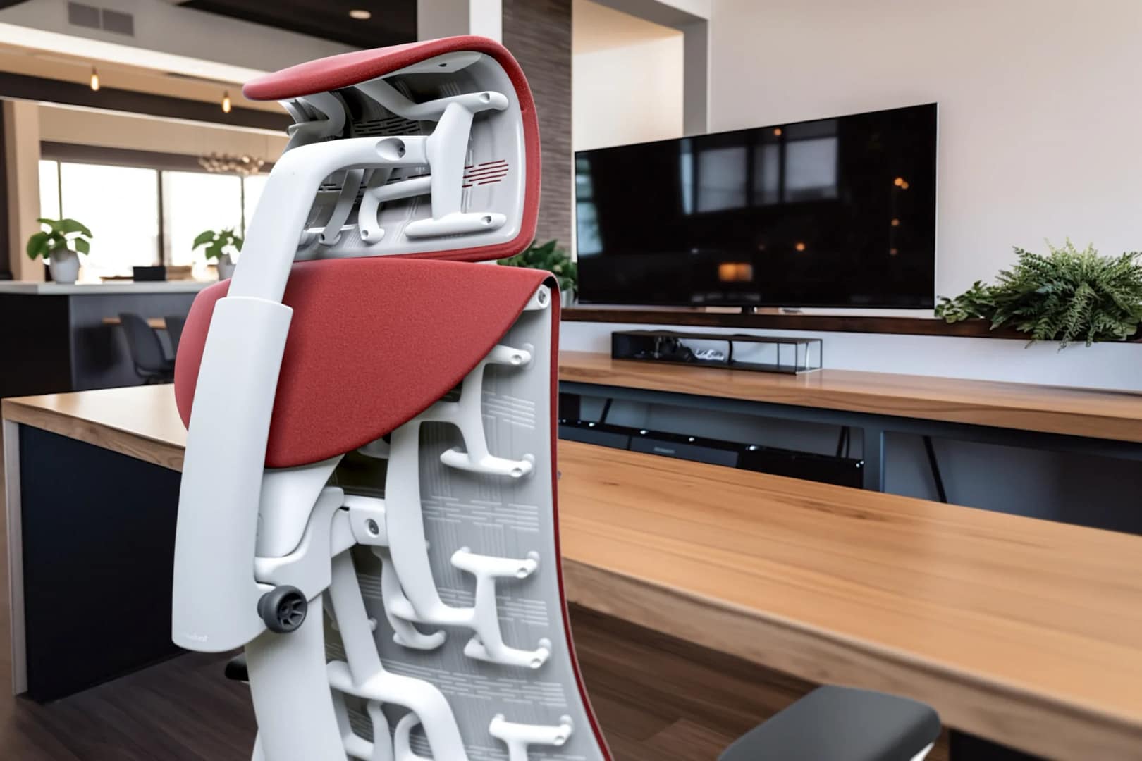 Atlas Headrest for Embody White - Image 2